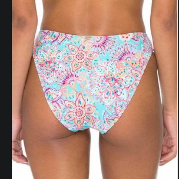 Sunsets Fiesta Flora Wild Thing Bikini Bottom size L - Picture 6 of 6